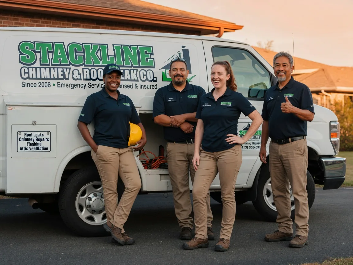 Chimney flashing repair company in Cordell, OK
